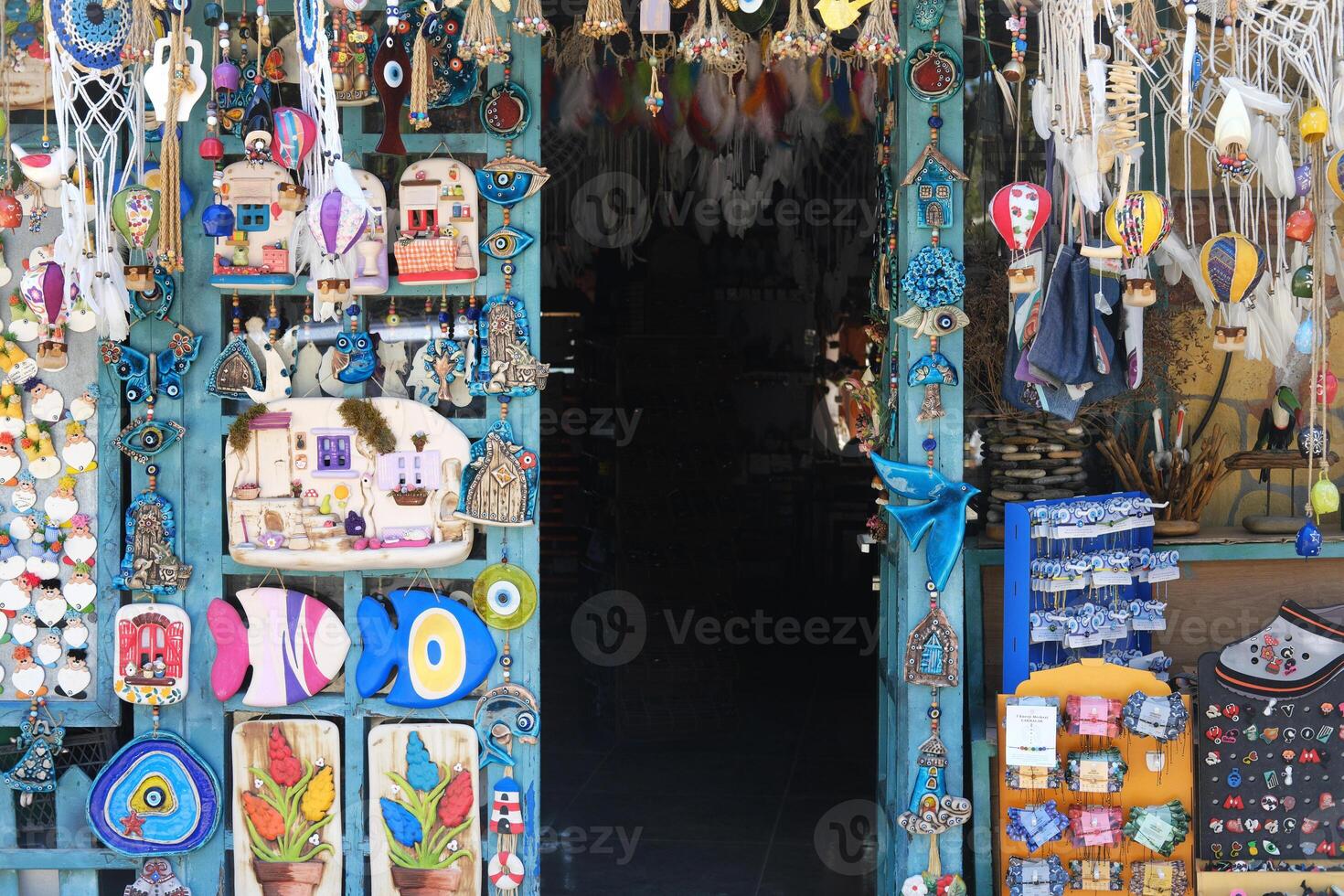 artesanal turco recuerdo tienda con hecho a mano artículos foto