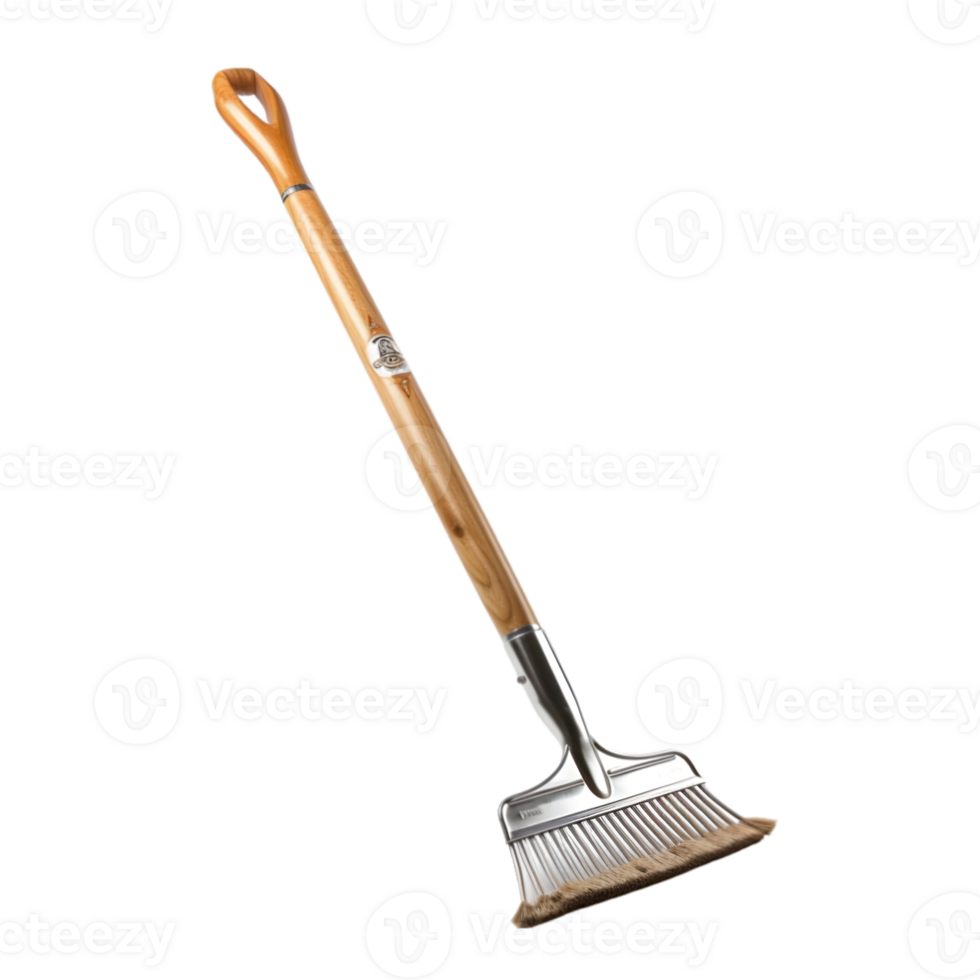 AI generated cleaning brush isolated on transparent background png