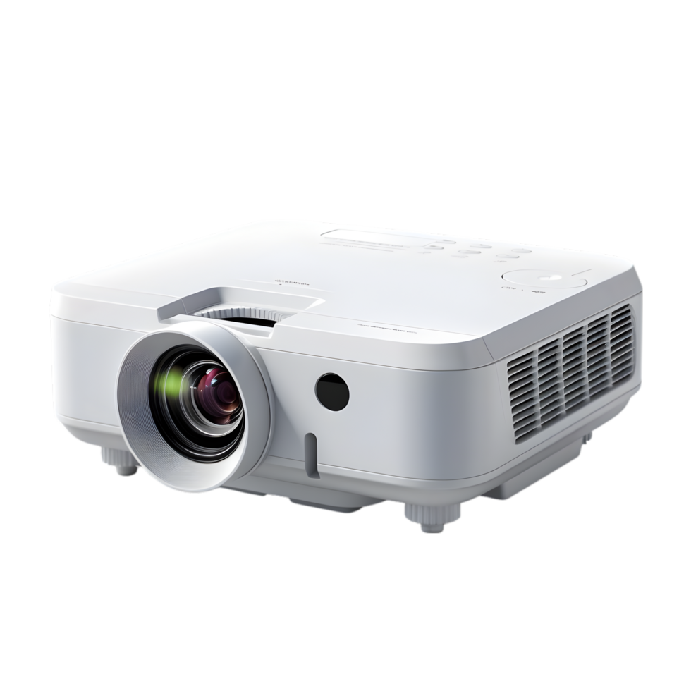 AI generated Projector isolated on transparent background png