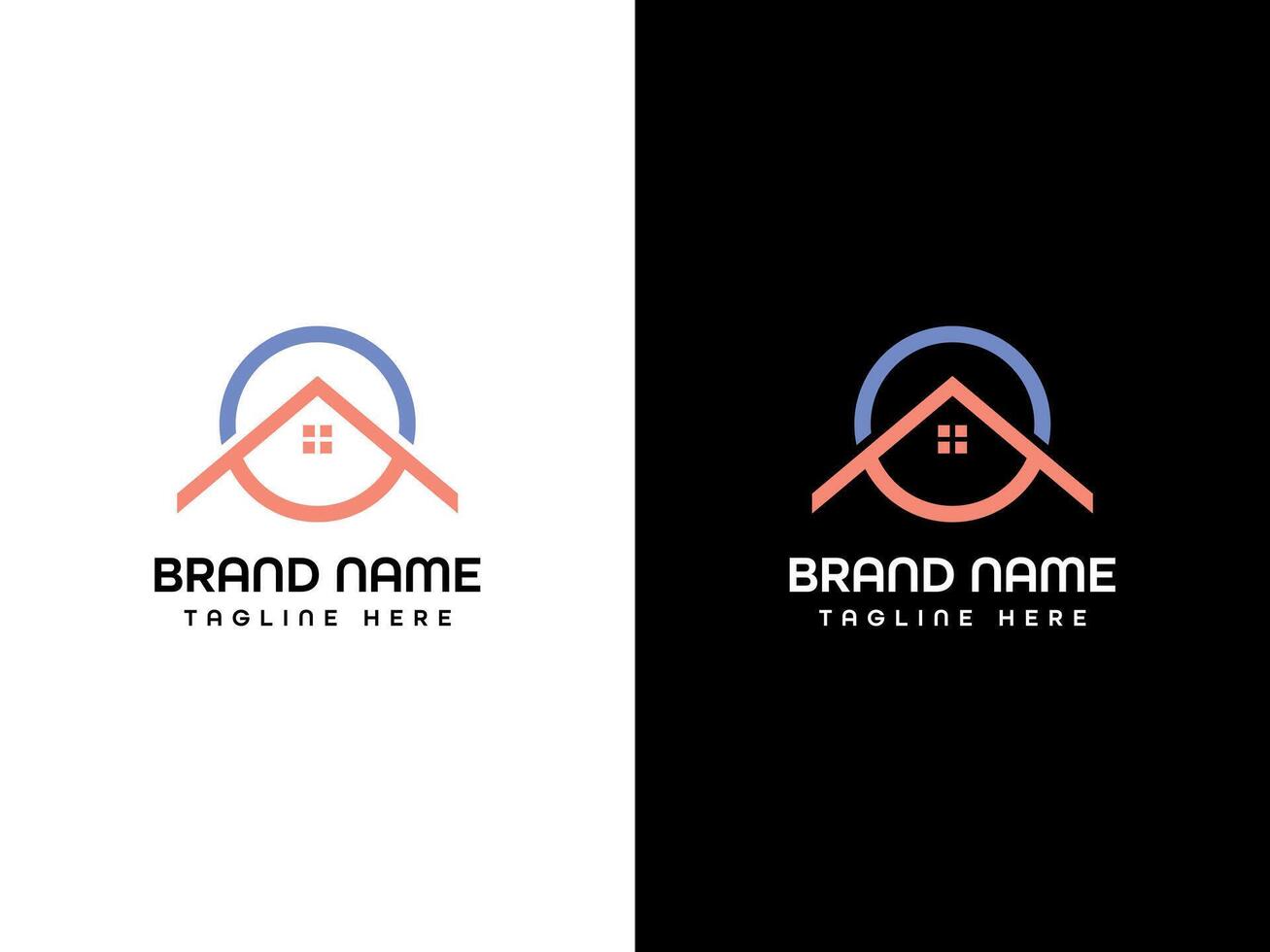 Modern Business House Logo Design vector