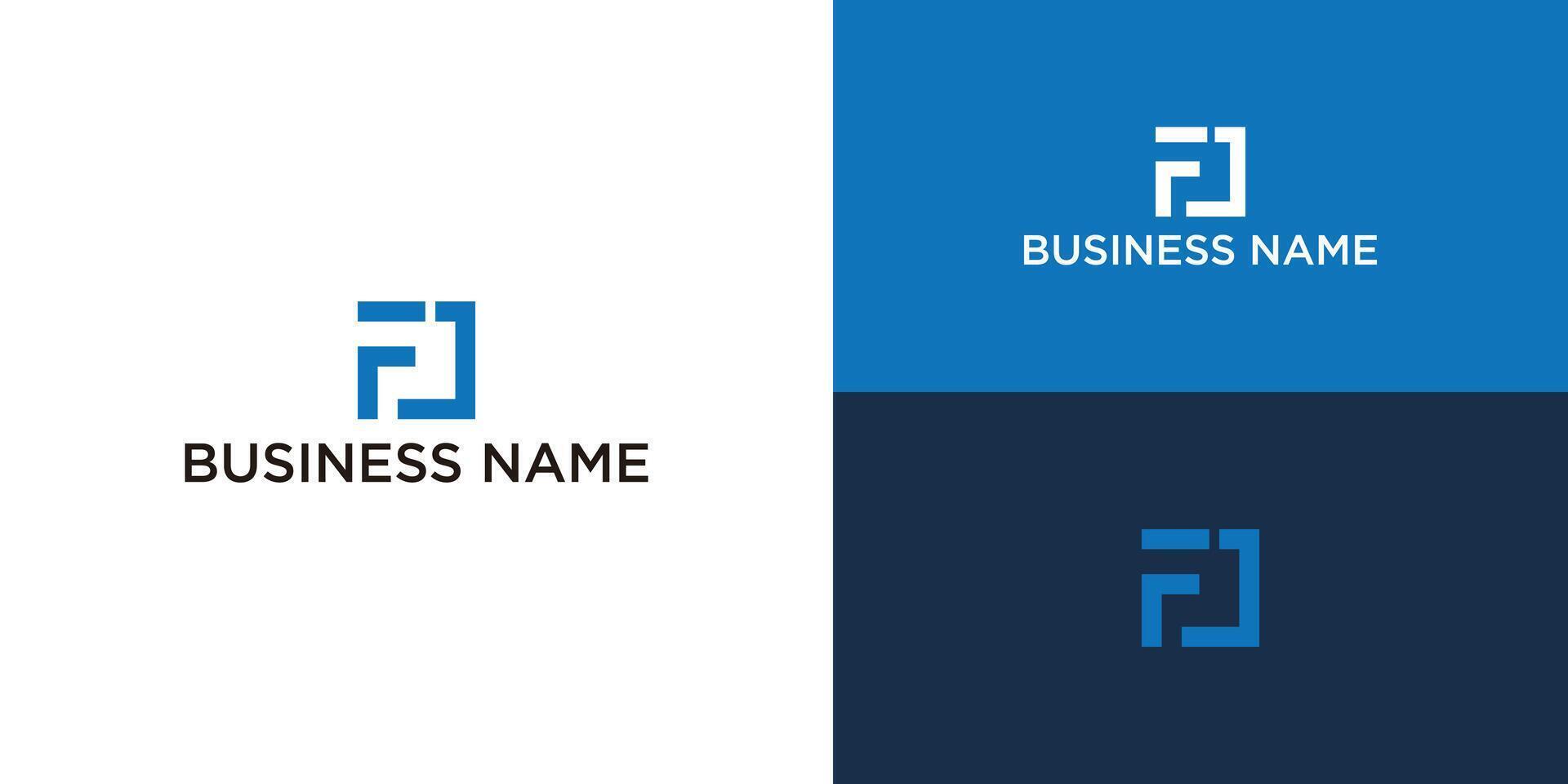 A logo for a company that is a company called f j vector