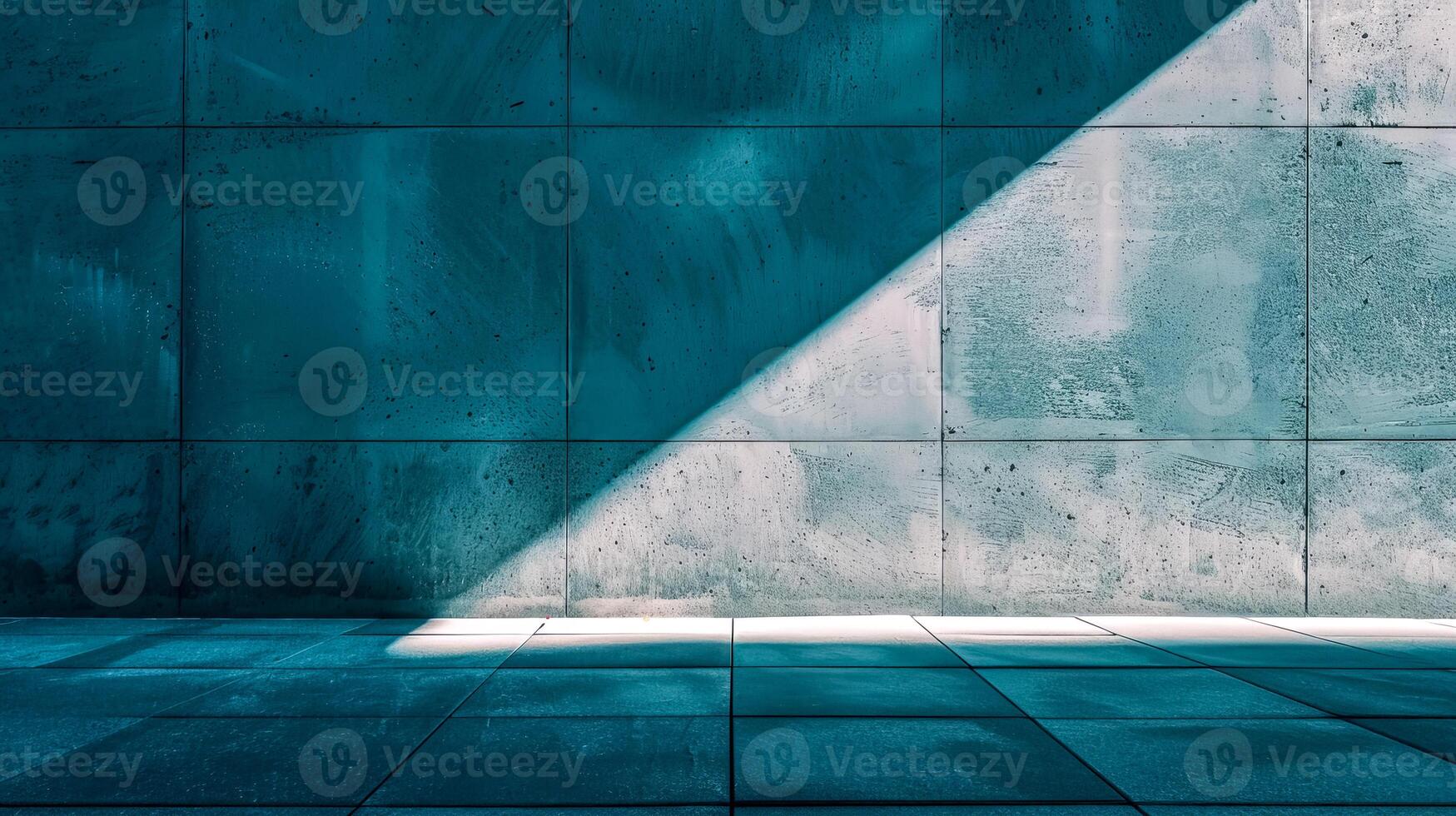 AI Generated Abstract shadow on concrete wall photo