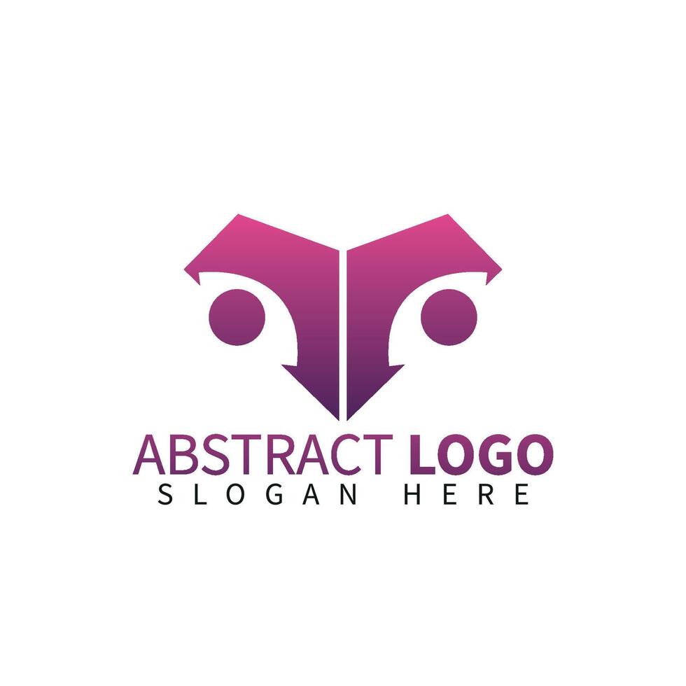 Fire eye Modern colorful logo design vector