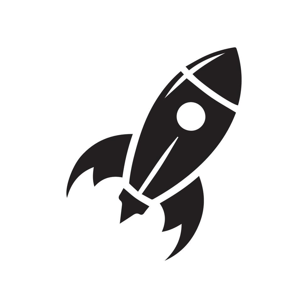 cohete logo plantilla, cohete logo elementos, cohete logo vector
