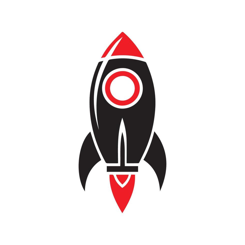 rocket logo template, rocket logo elements, rocket logo vector