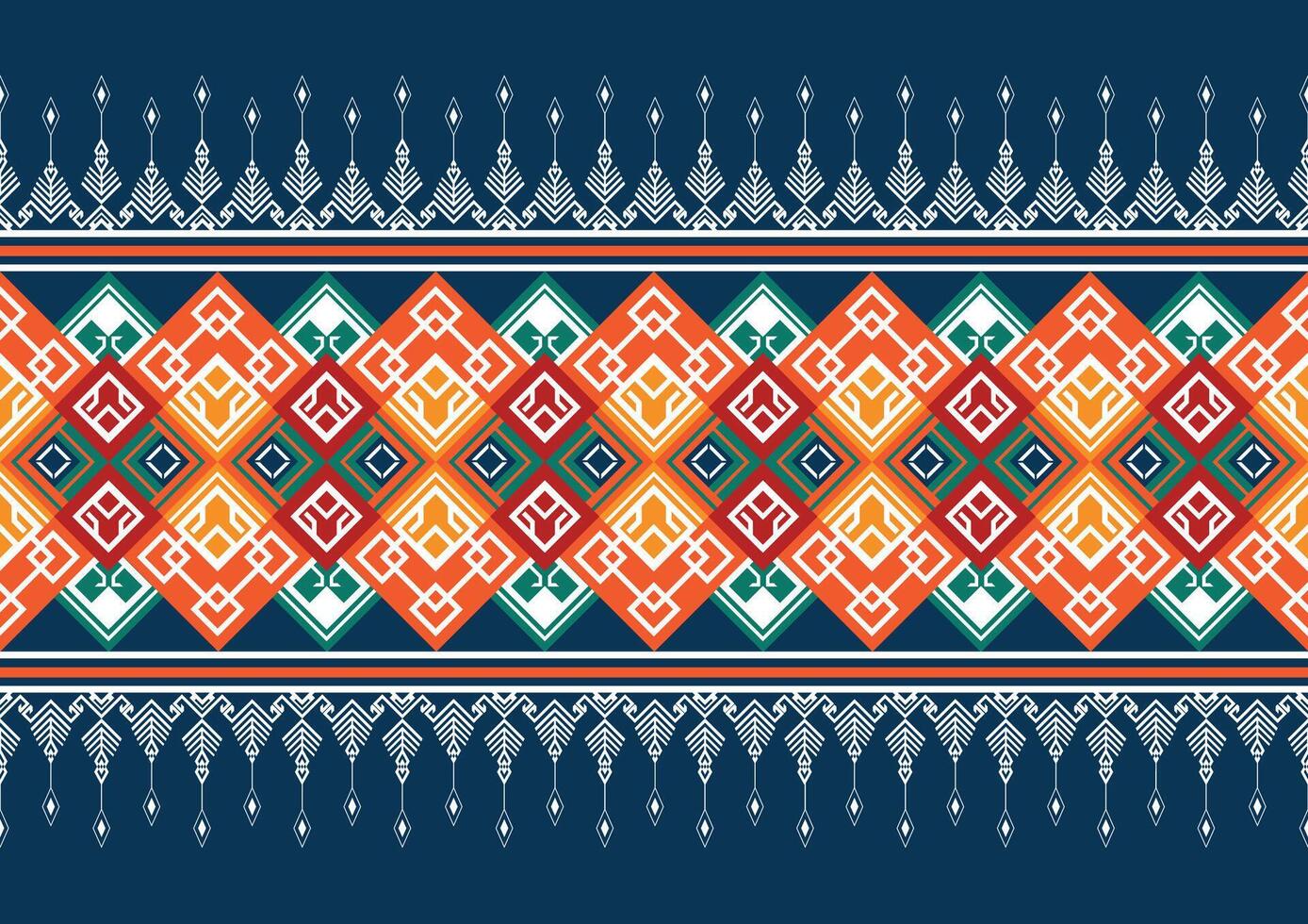 Abstract Oriental ethnic geometric, seamless pattern, graphic design geometric print pattern,design for gift wrapping paper, carpet, wallpaper, clothing, wrap, fabric, cover, textile, Etc. vector