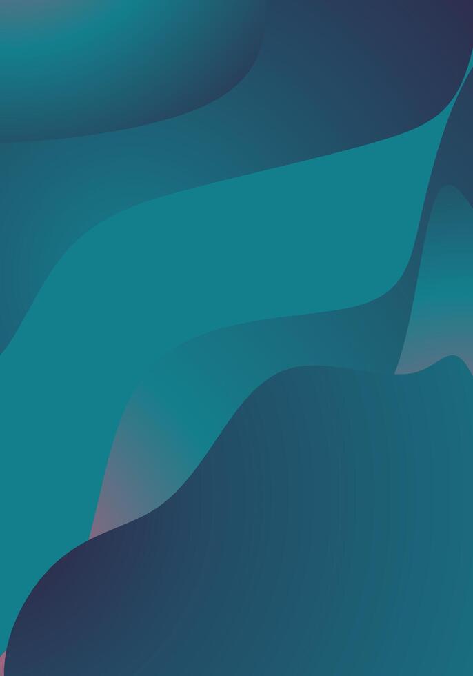 Abstract gradient circle wave background template, ready to use vector