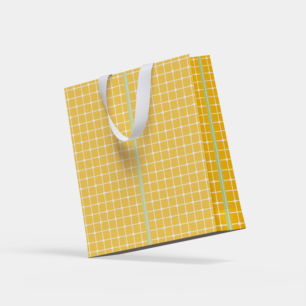 Paper bag mockup PSD file full editable