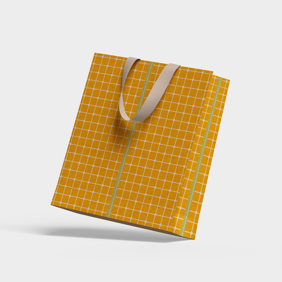 Paper bag mockup PSD file full editable