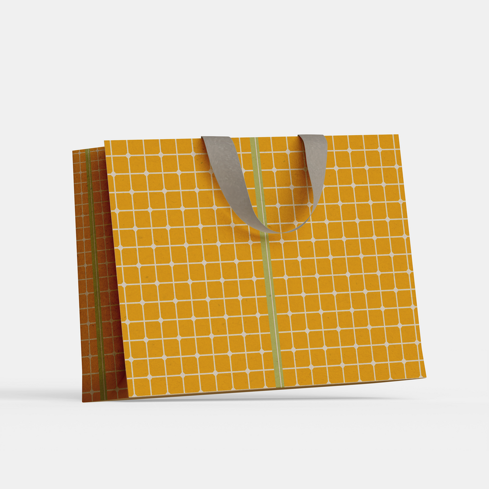 Paper bag mockup PSD file full editable