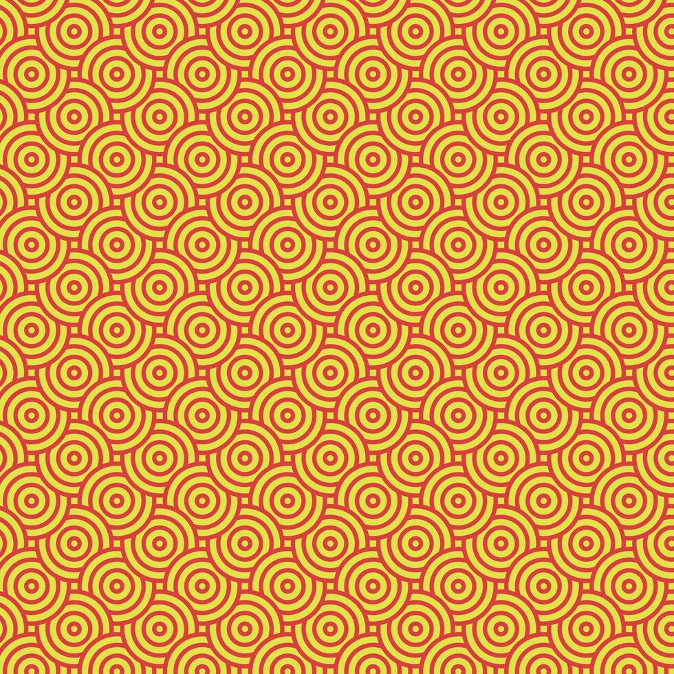 seamless red yellow pattern poster background. Vector illustration