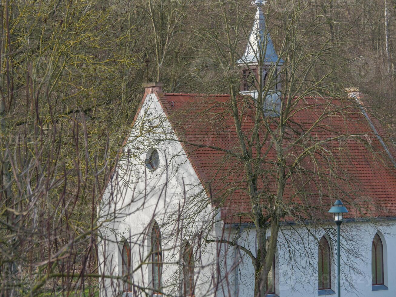 Grimma city in Saxonia photo
