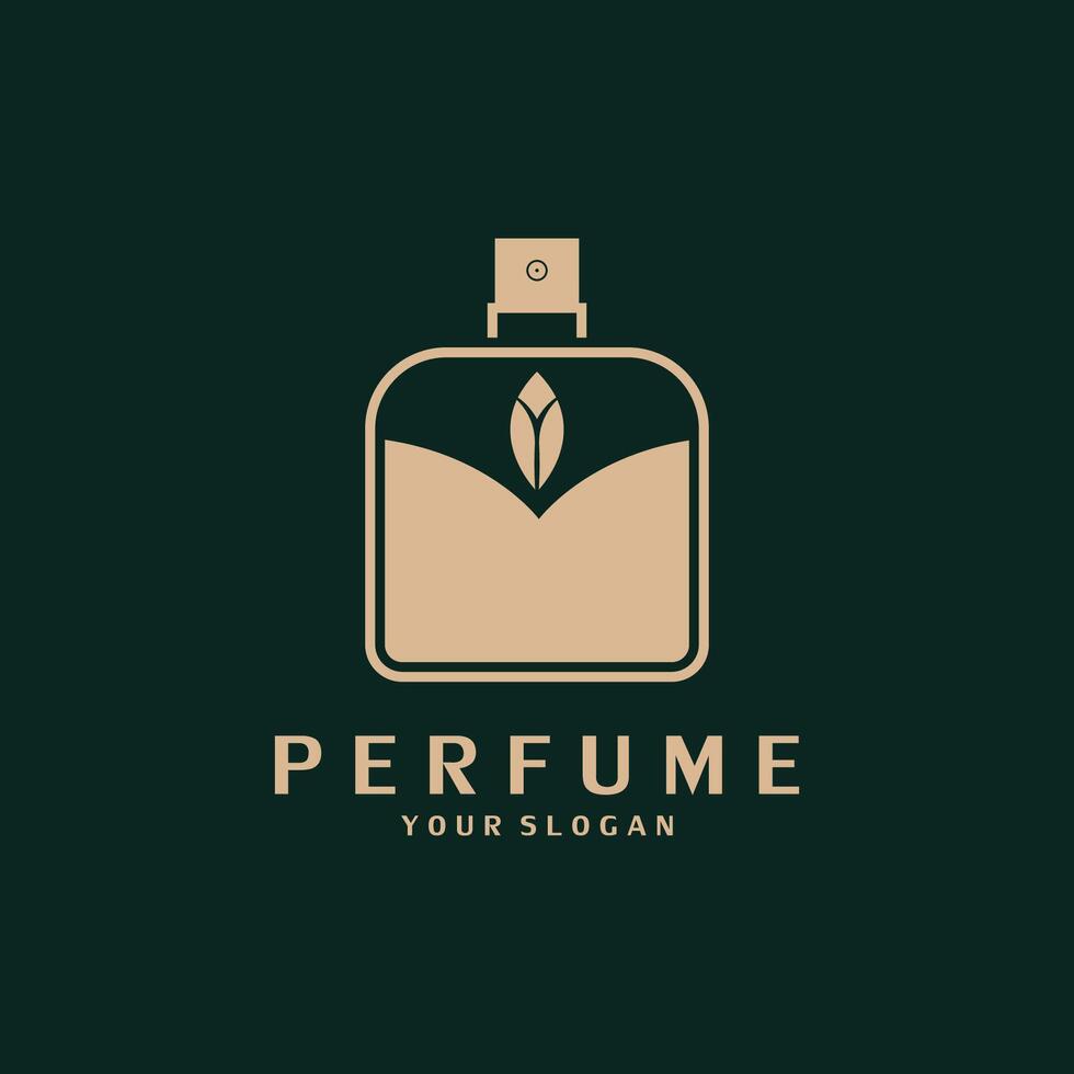 vector perfume botella creativo logo modelo. Perfecto para tu perfume tienda negocio o marca.
