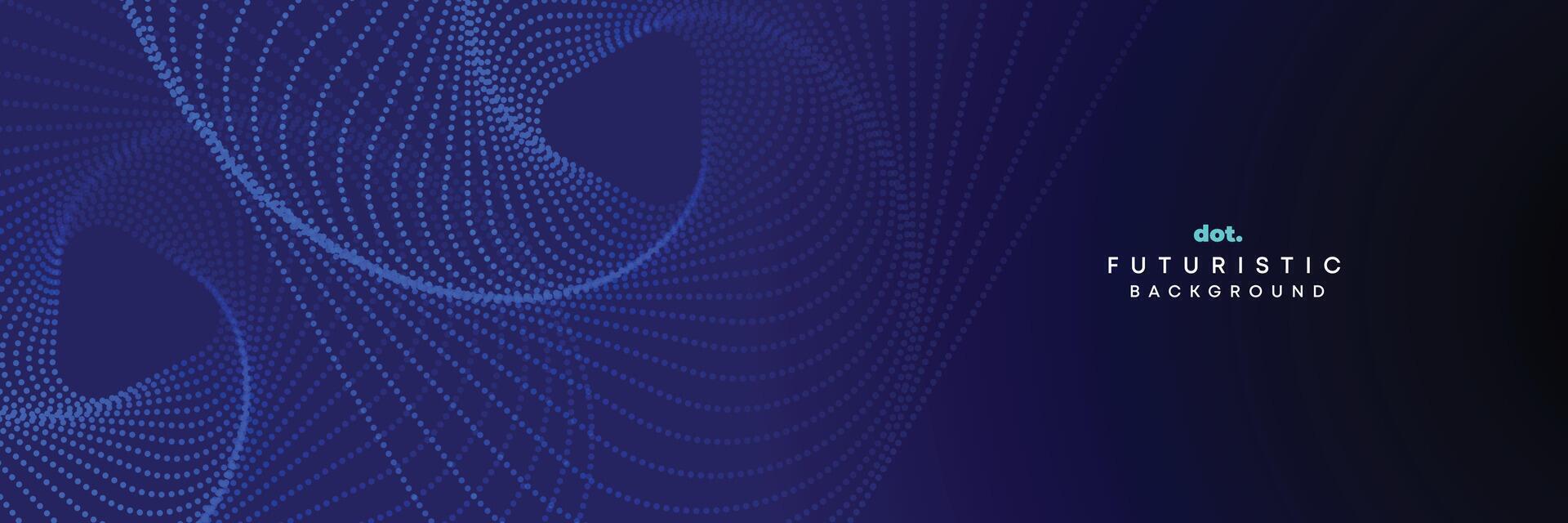 Abstract Blue, Green Gradient Flowing Dot Waving Particle geometric Technology Background. Digital Futuristic Purple, Pink Gradient Dotted Wave. Concept For Science, Music cover, website, header vector