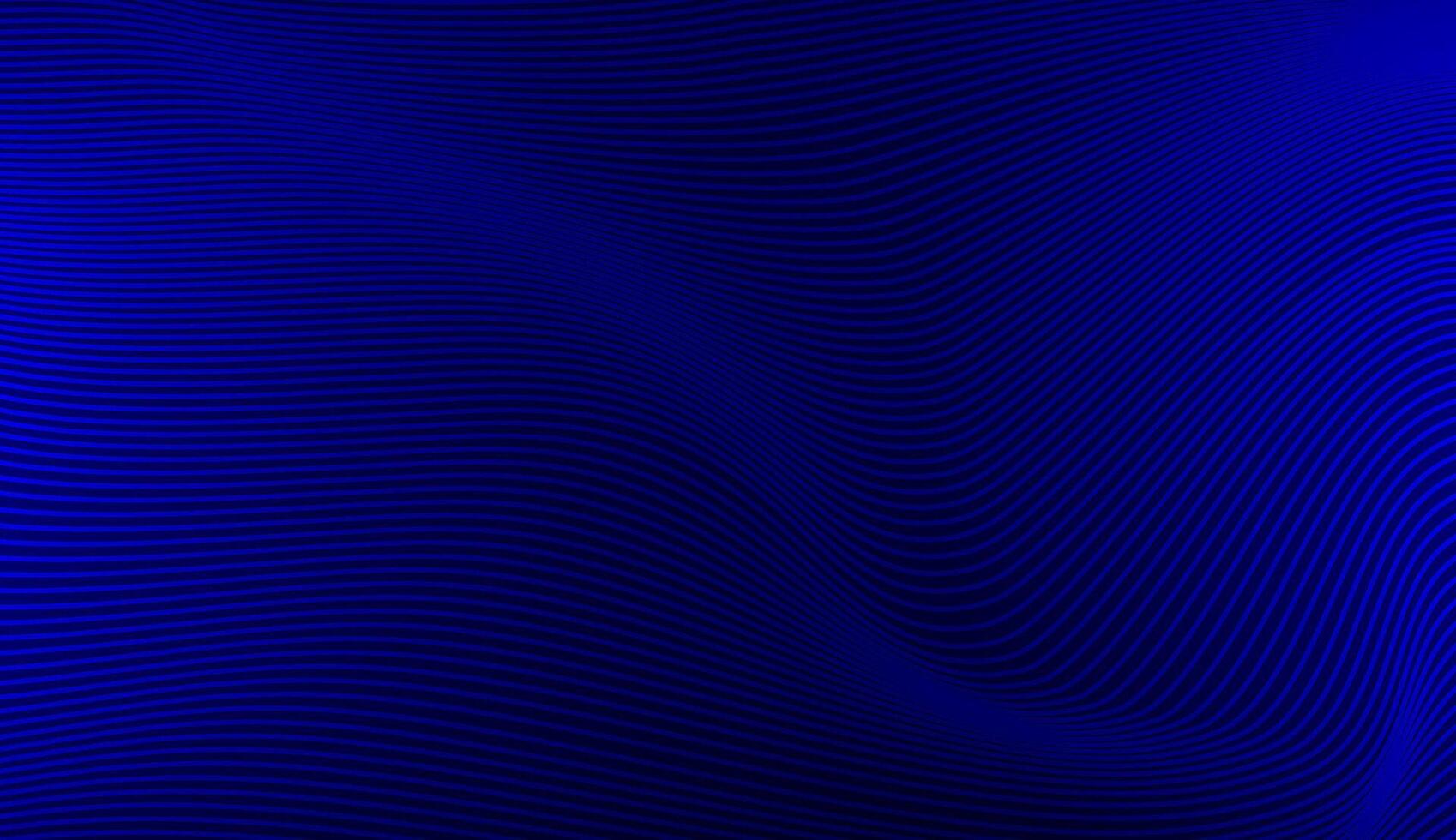 dark blue background Beautiful gradient color streaks Gives a feeling of sway Vector illustration.