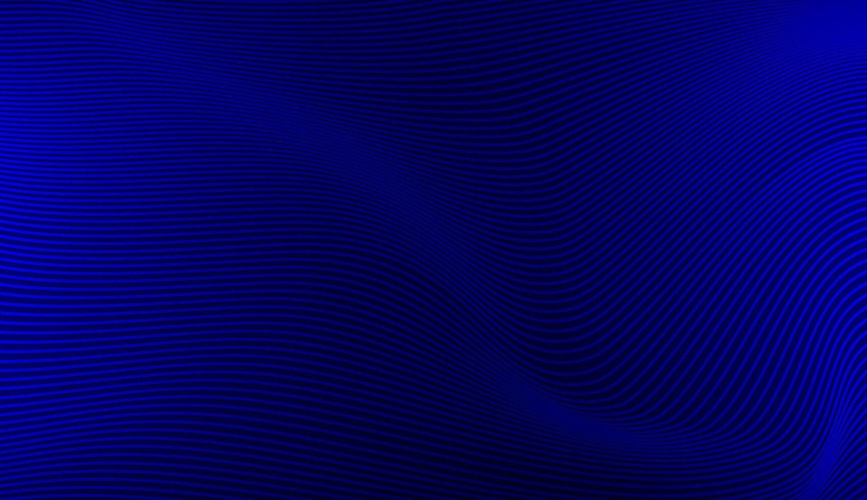 dark blue background Beautiful gradient color streaks Gives a feeling of sway Vector illustration.