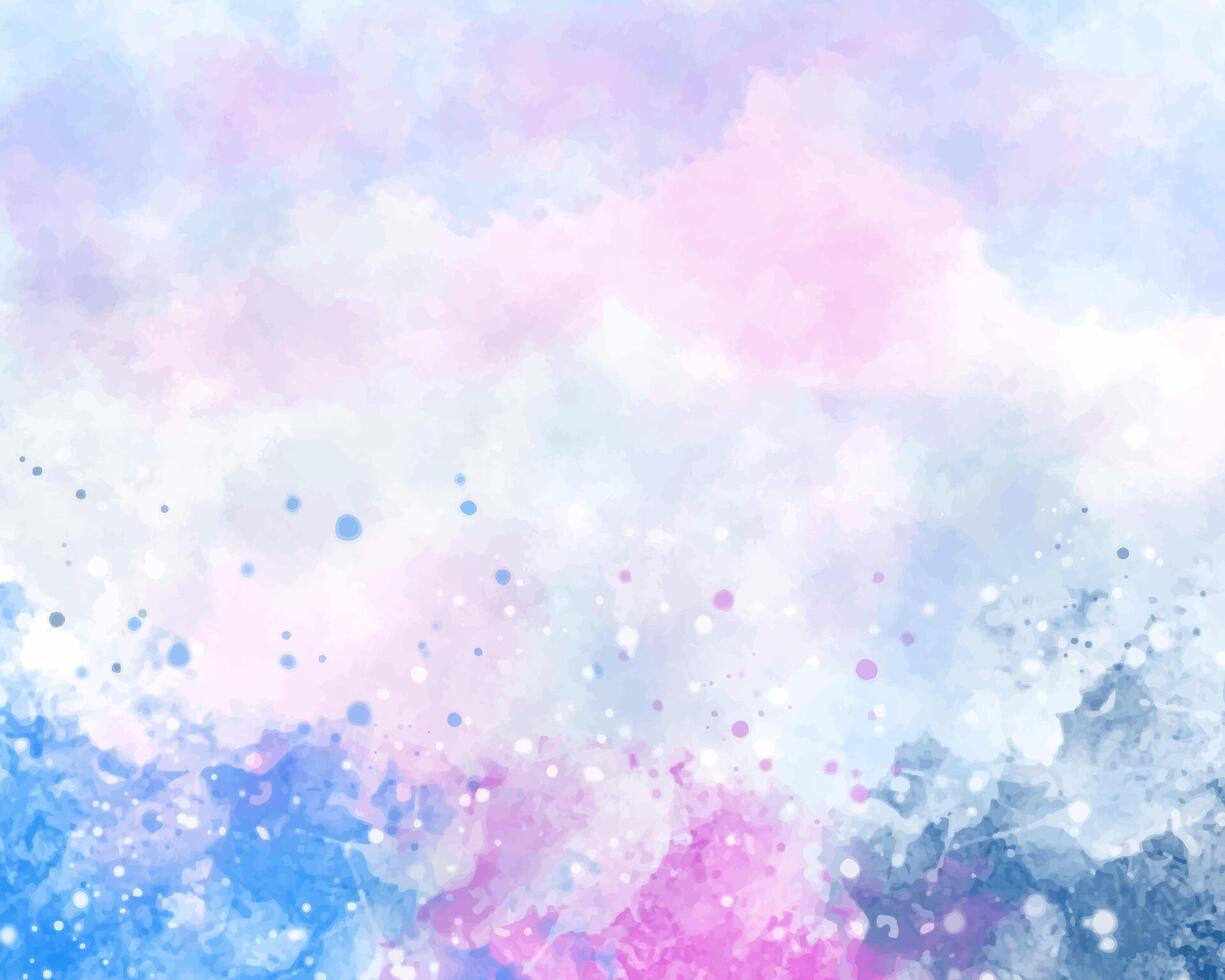 Abstract splashed watercolor background. Design for your cover, date, postcard, banner, logo. vector