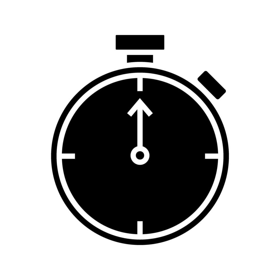 stopwatch, time measuring tools icon vector