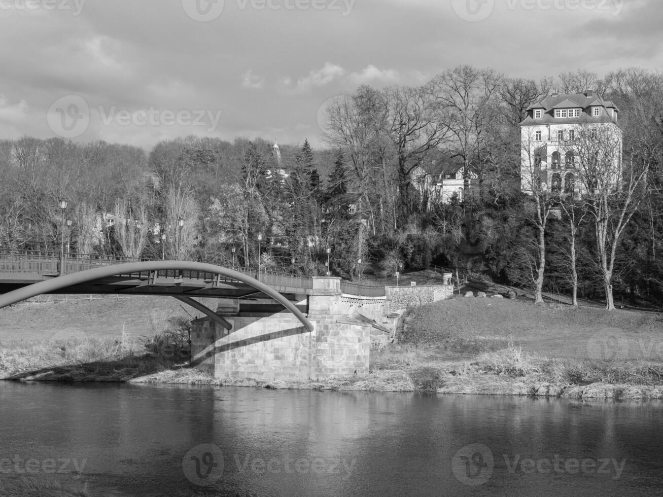 el ciudad de grima en sajonia foto