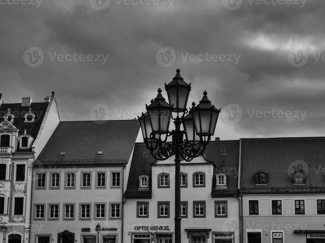 el ciudad de grima en sajonia foto