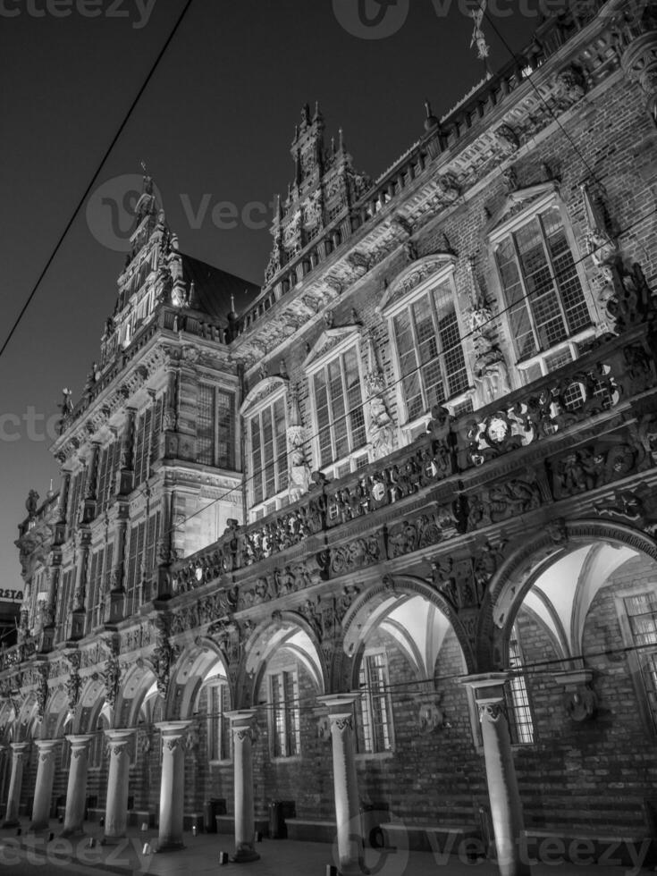 bremen at night photo