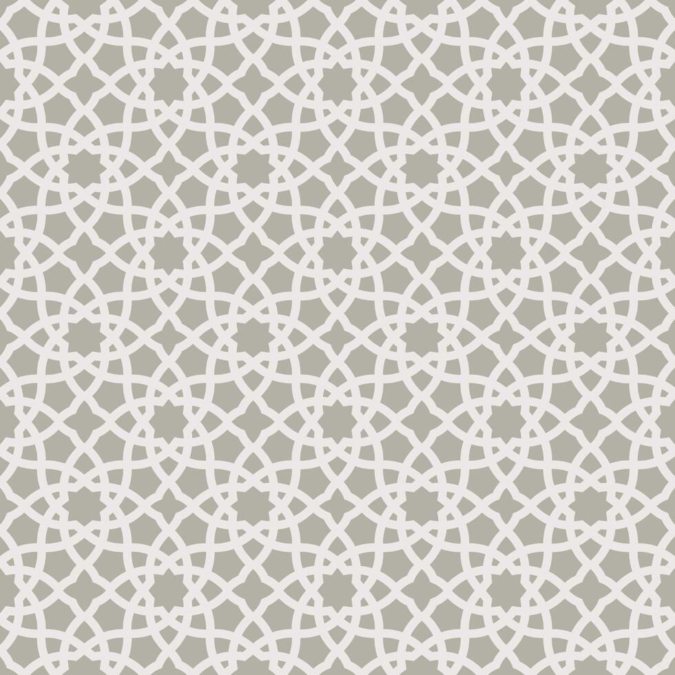 Arabic seamless pattern background vector
