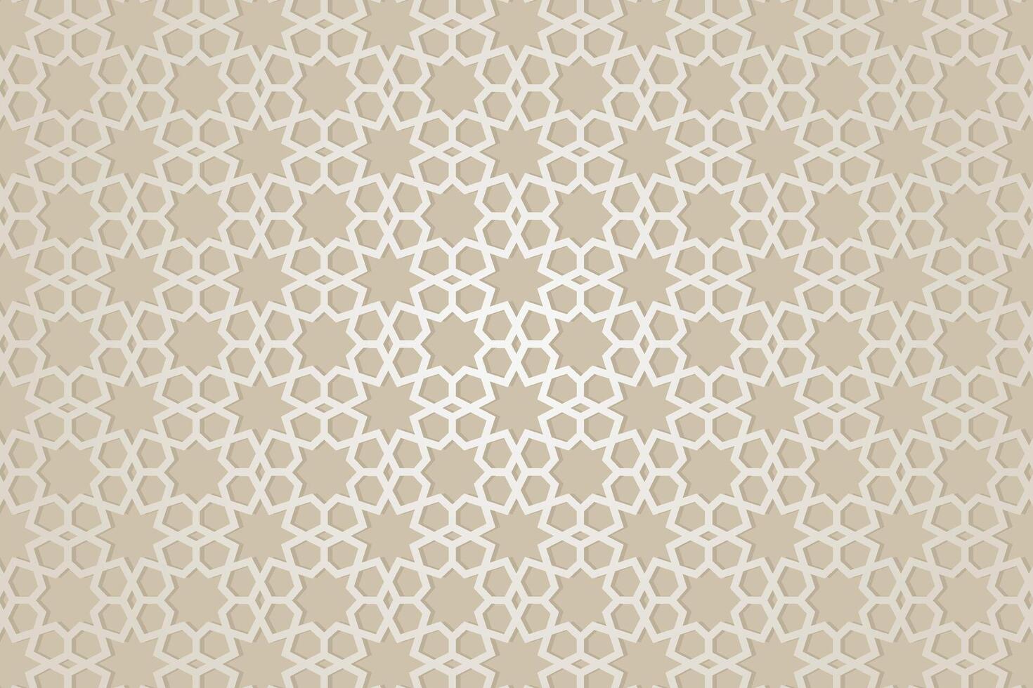 Flat arabic pattern background vector