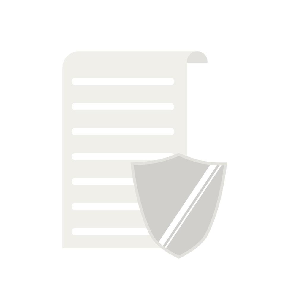 NDA concept. Non disclosure agreement. Confidentiality contract between employee and employer. Vector illustration.