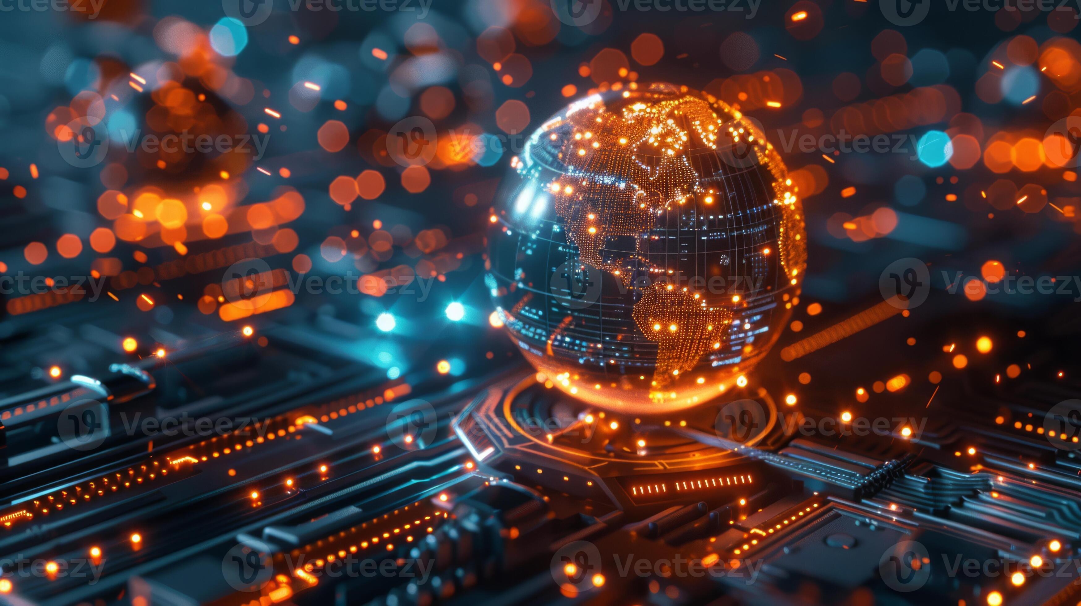 AI generated Automation augmenting the global economic engine 41401565 ...