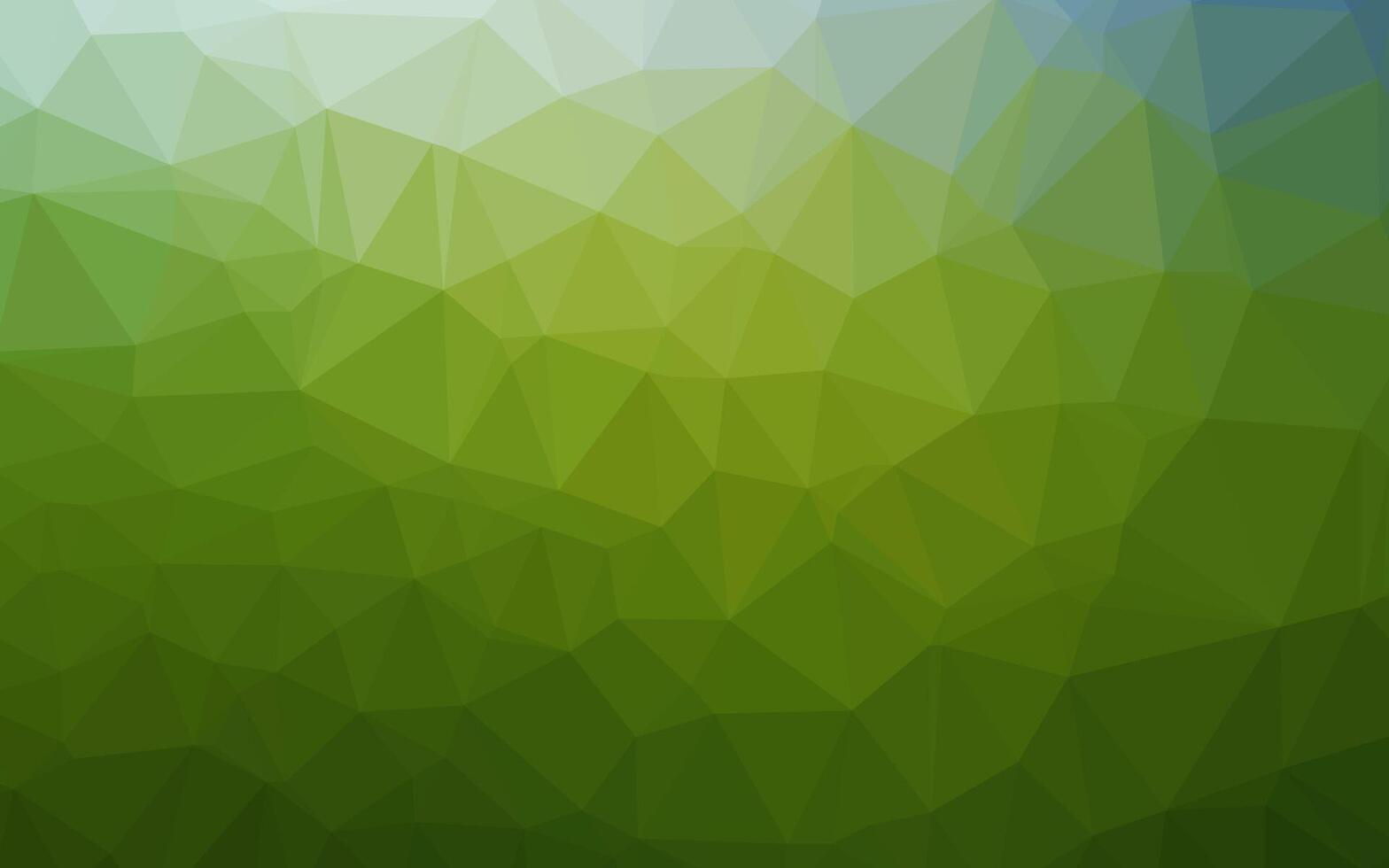 Light Green vector abstract mosaic backdrop.