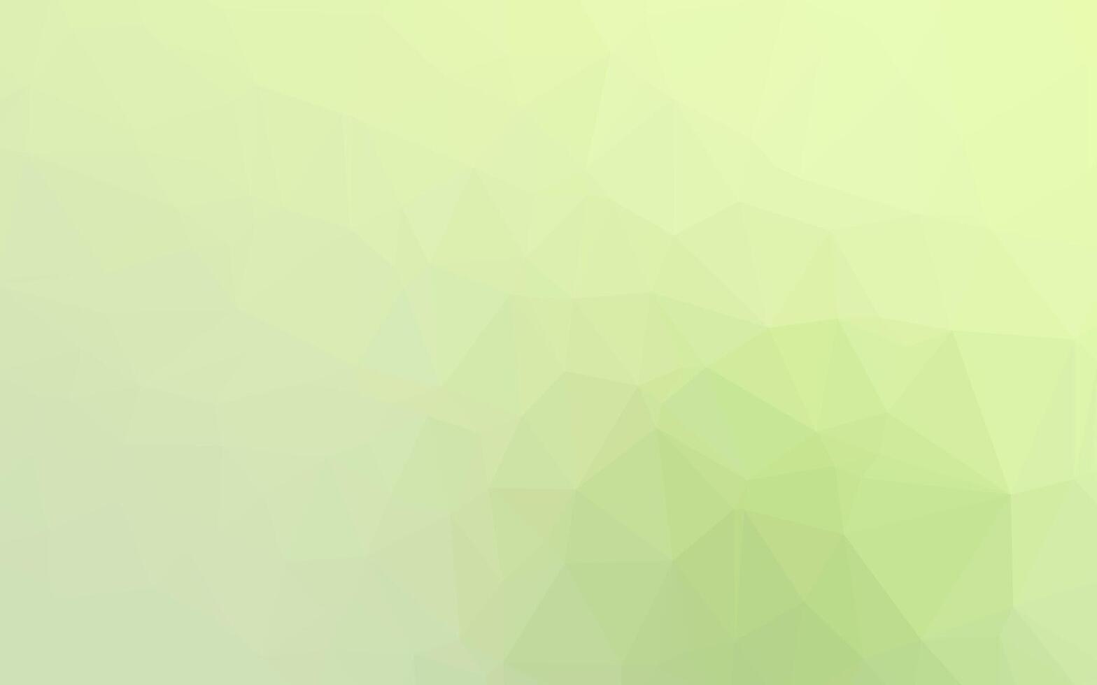 Light Green vector abstract polygonal texture.