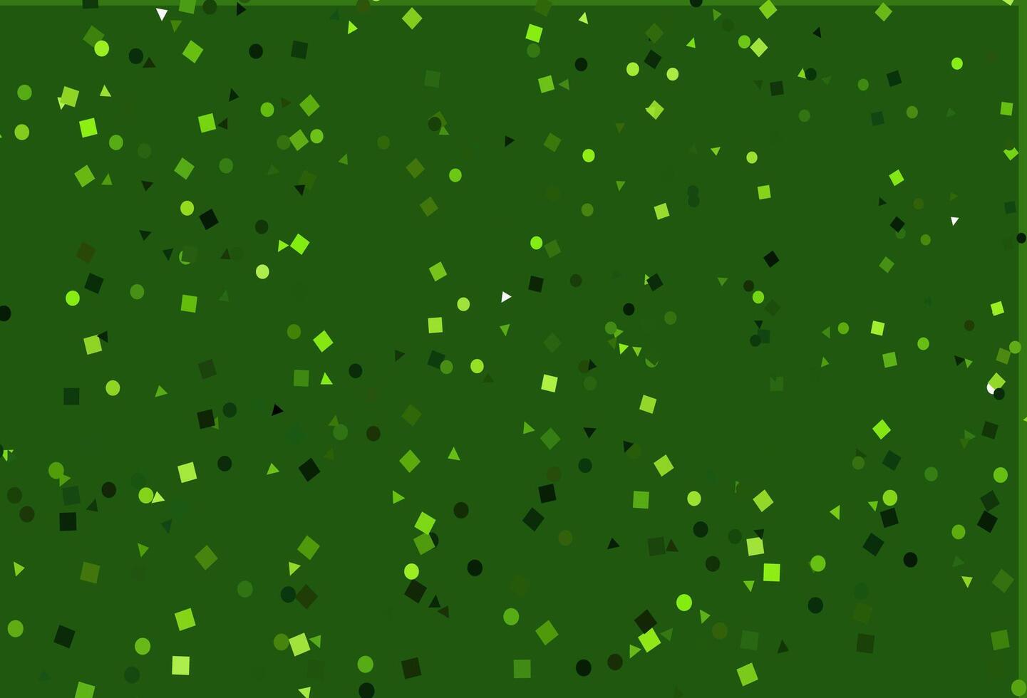 Light Green vector texture in poly style with circles, cubes.