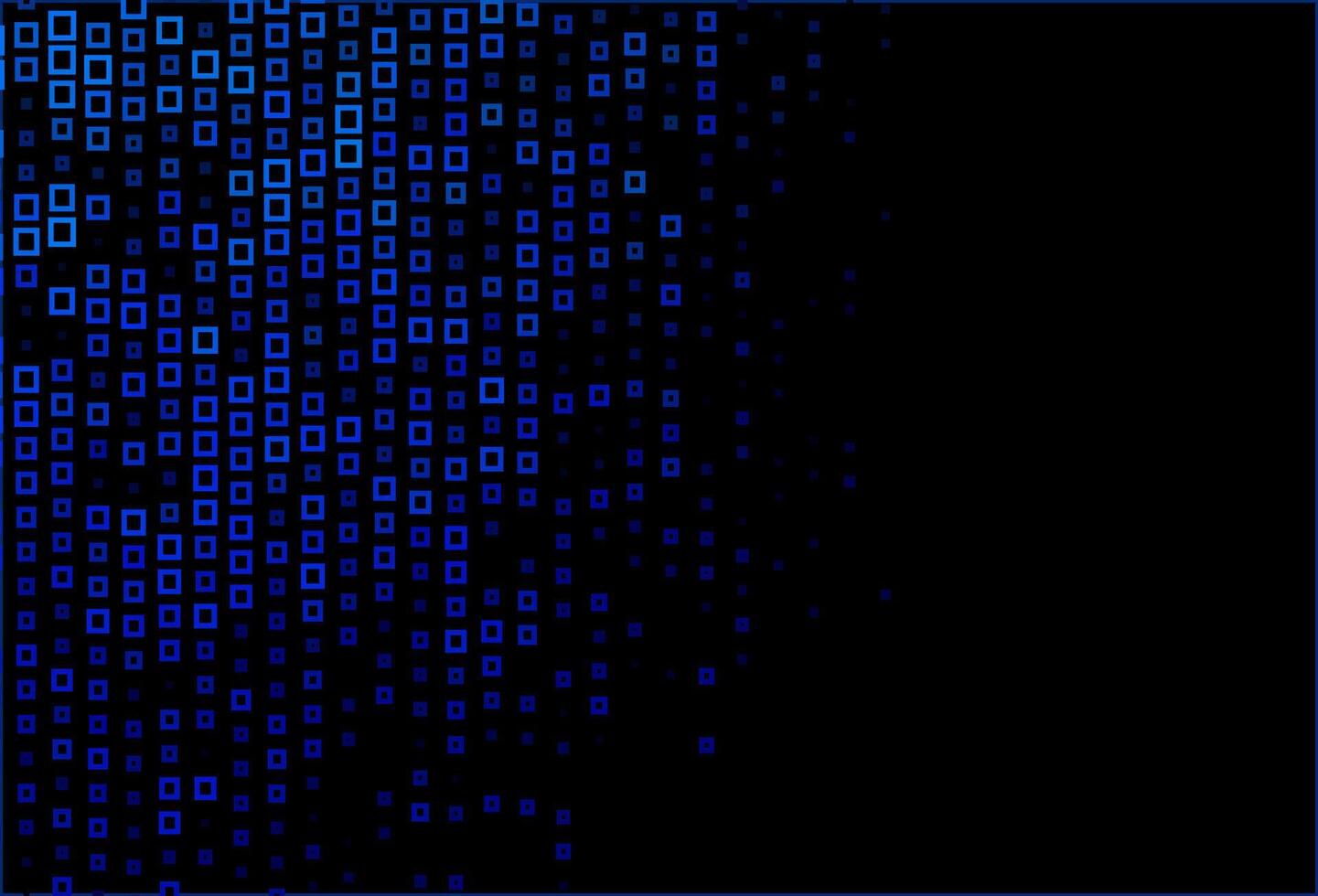 textura de vector azul oscuro en estilo rectangular.