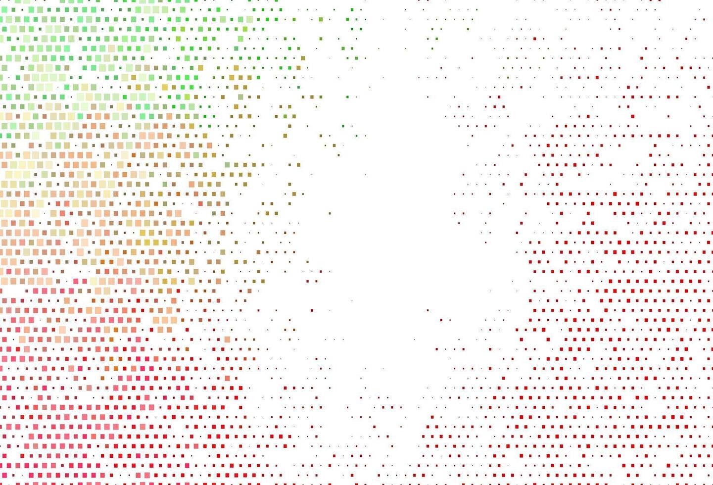 Light Green, Red vector template with crystals, rectangles.