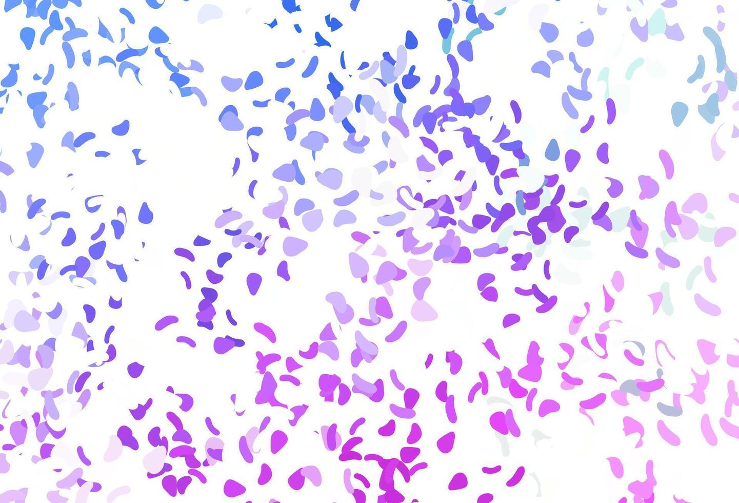 Light pink, blue vector template with memphis shapes.