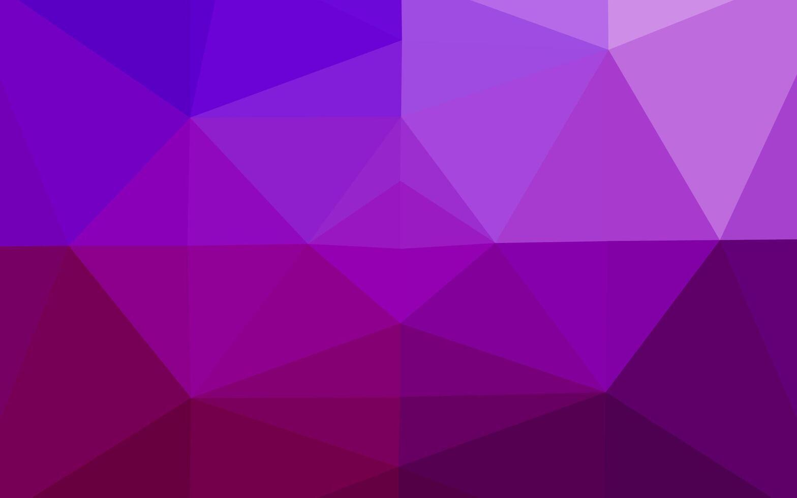 Light Purple vector polygonal template.