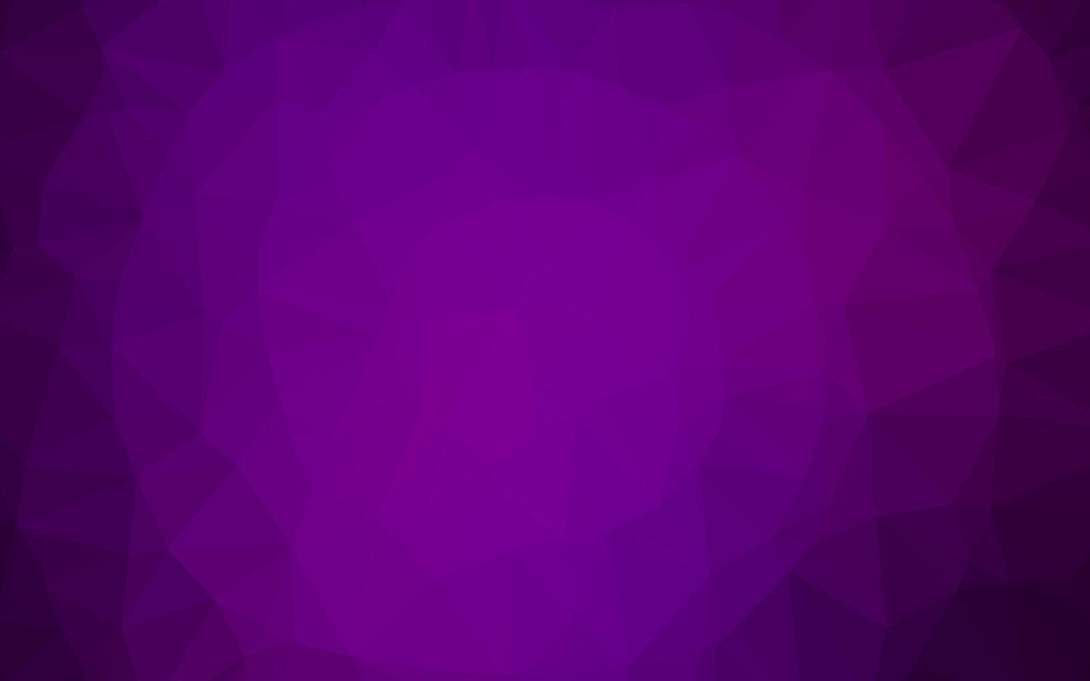 Dark Purple vector abstract polygonal cover.