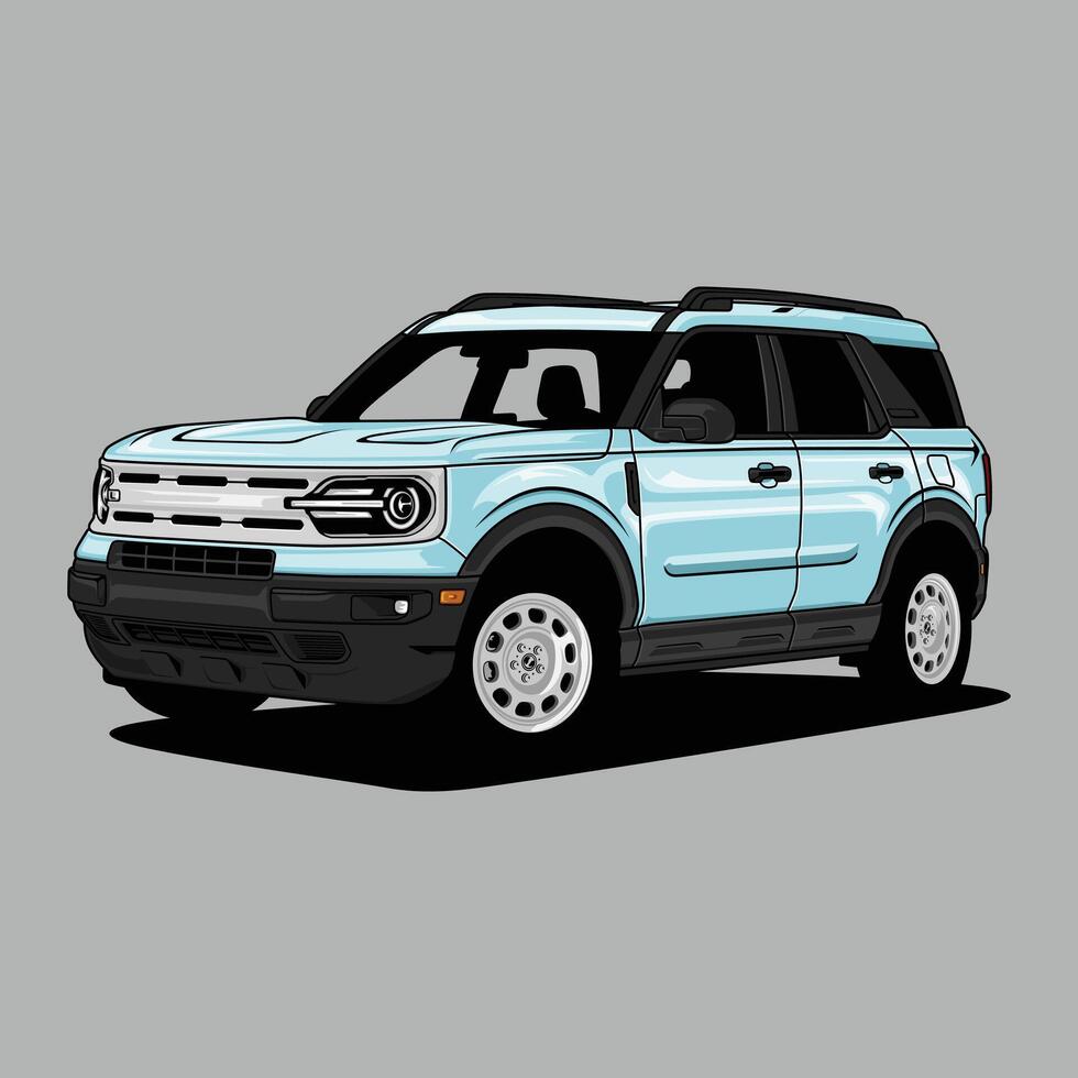 Bronco Sport Heritage vector