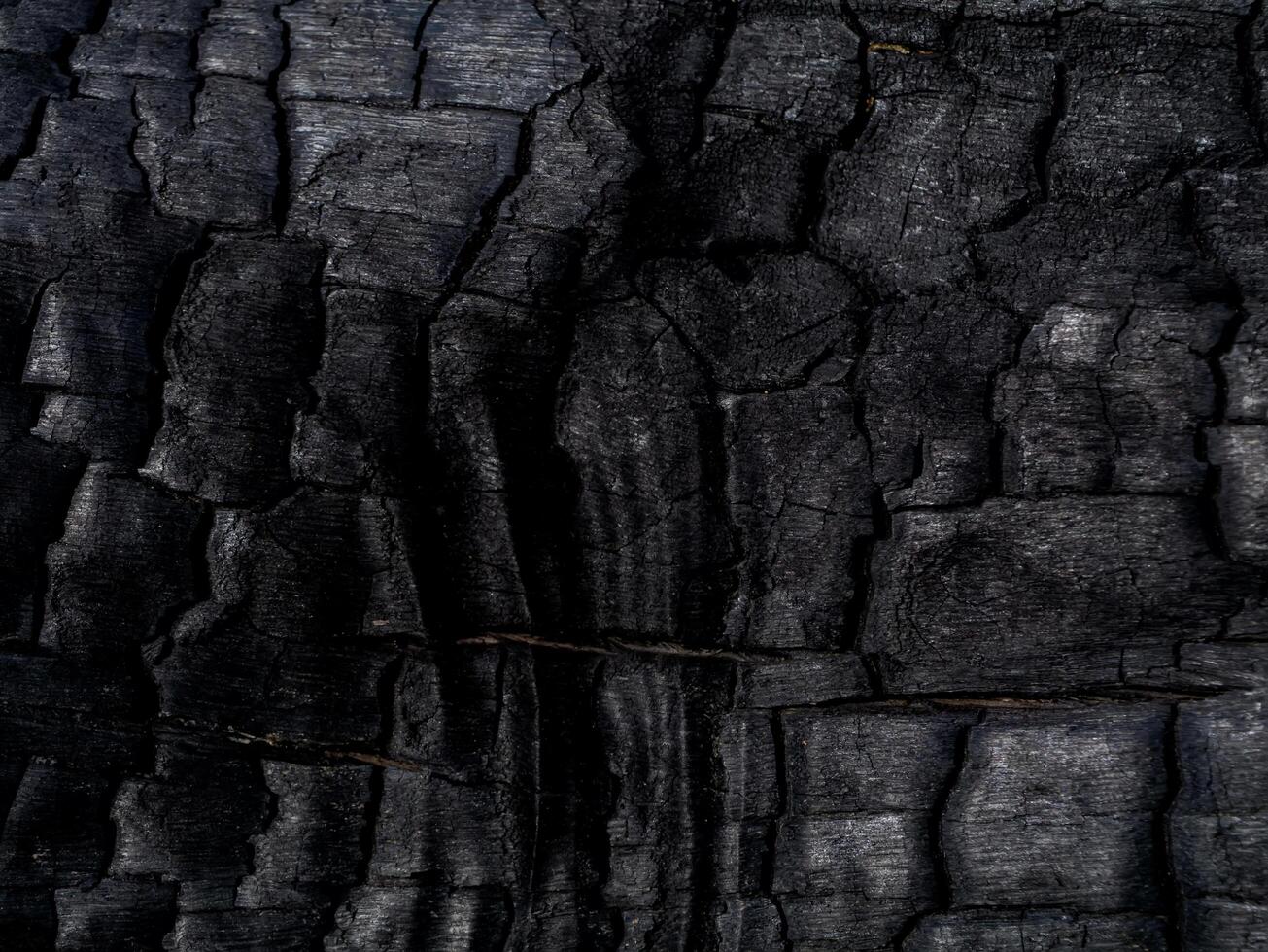 Close up Surface of charcoal photo