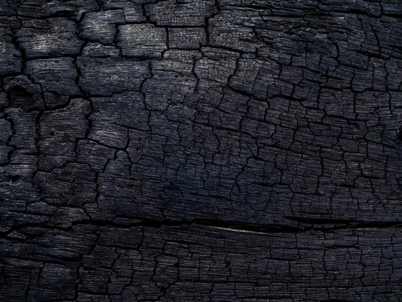 Close up Surface of charcoal photo