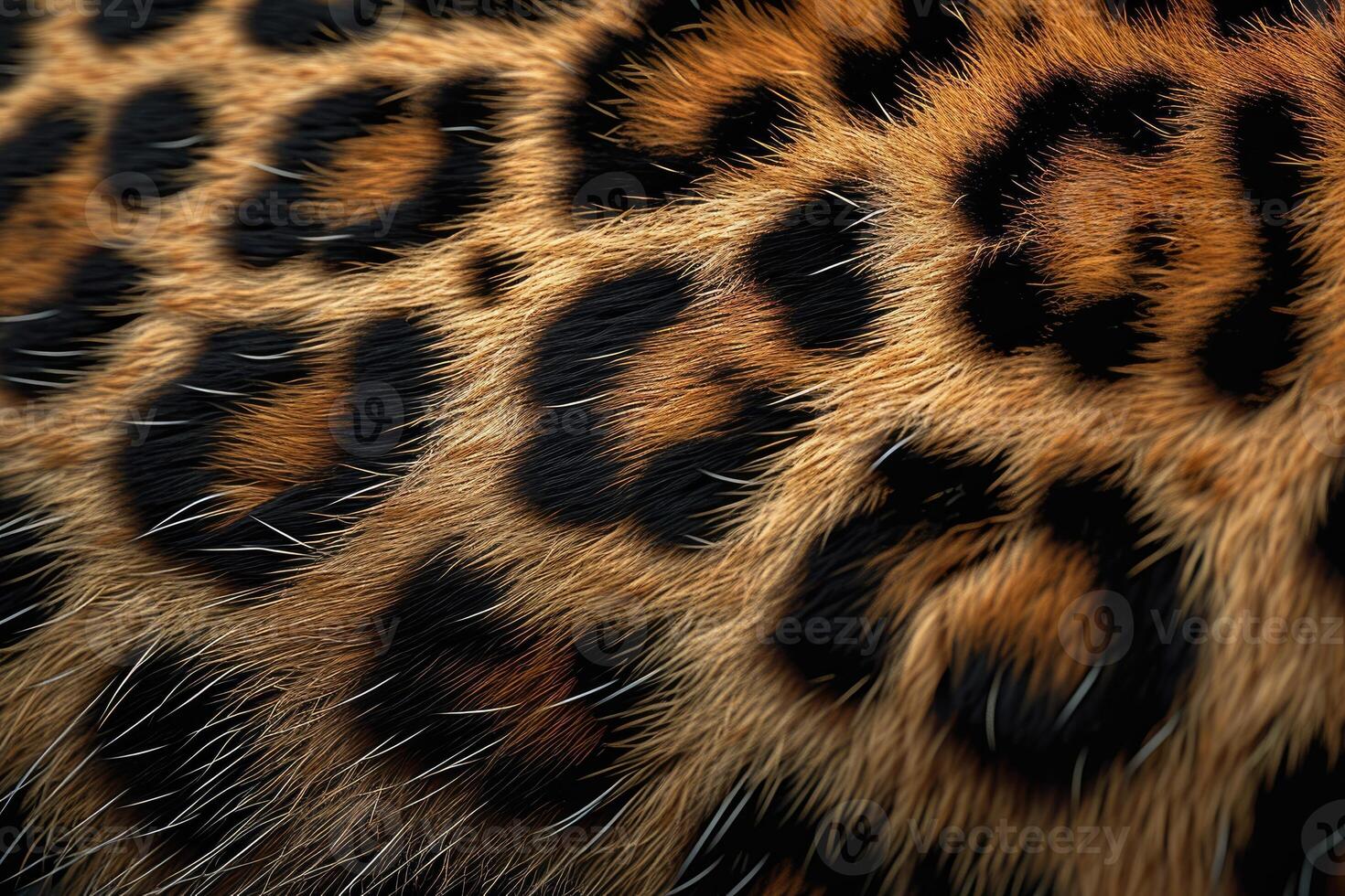 ai generado cerca arriba leopardo Mancha modelo textura fondo, realista foto