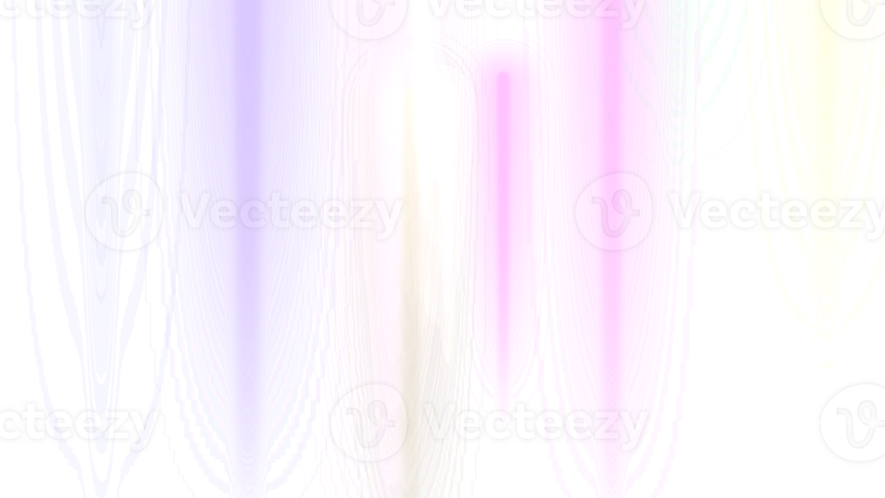 une arc en ciel lumière effet sur une transparent Contexte png