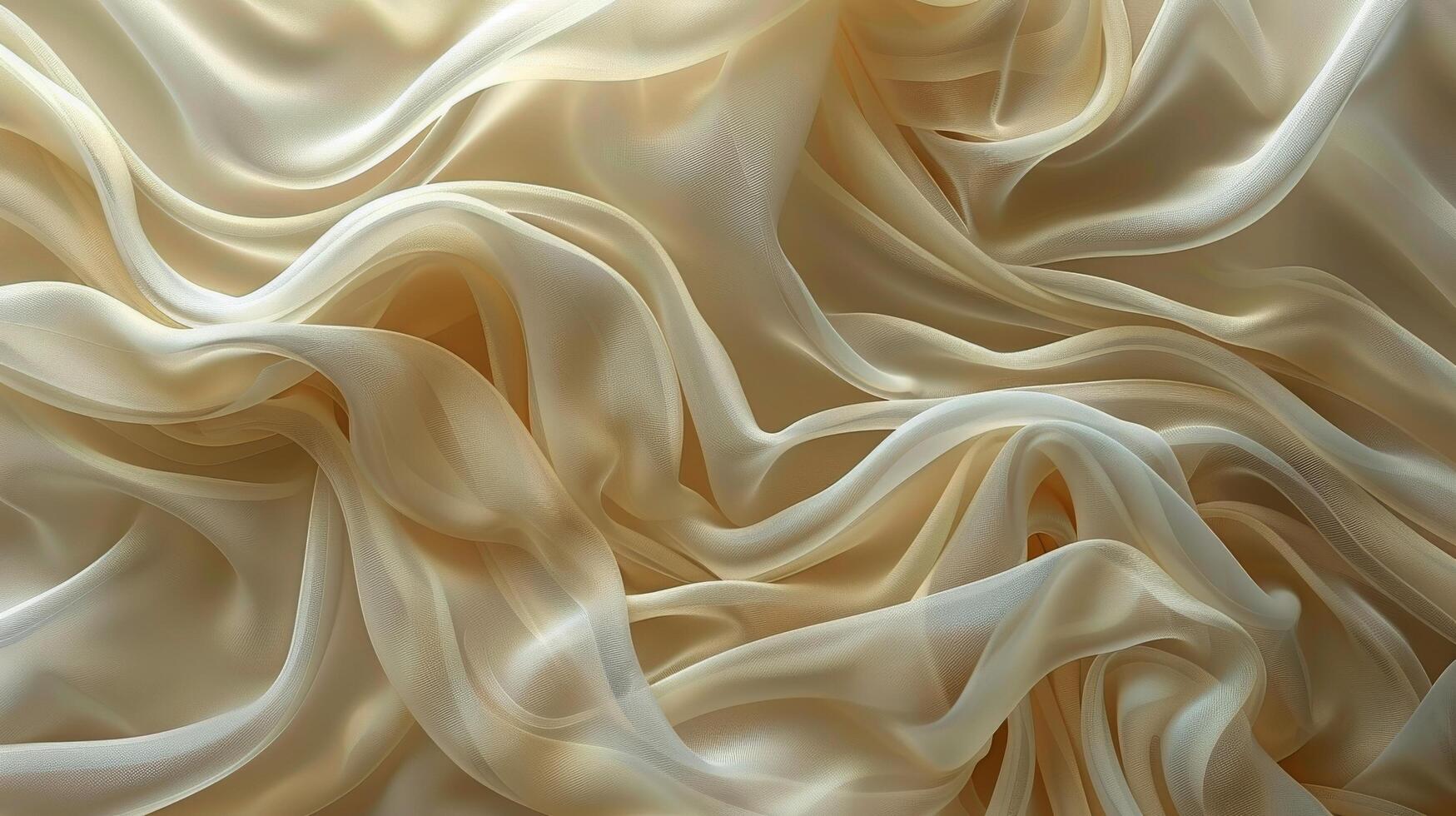 AI generated Flower Bouquet Resting on Curtain photo