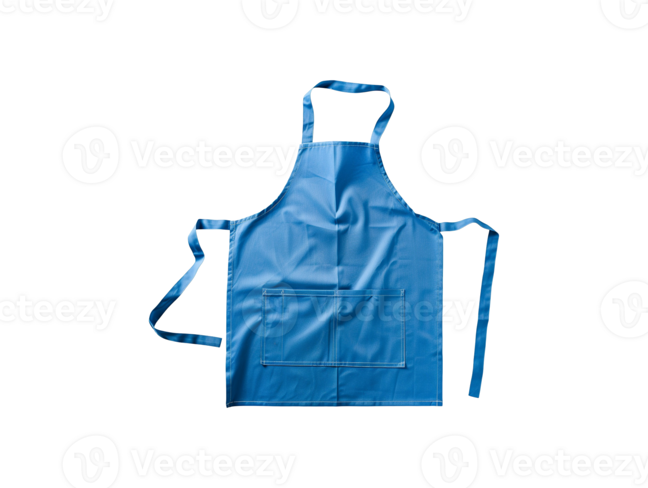 AI generated chef apron with transparent backgorund png