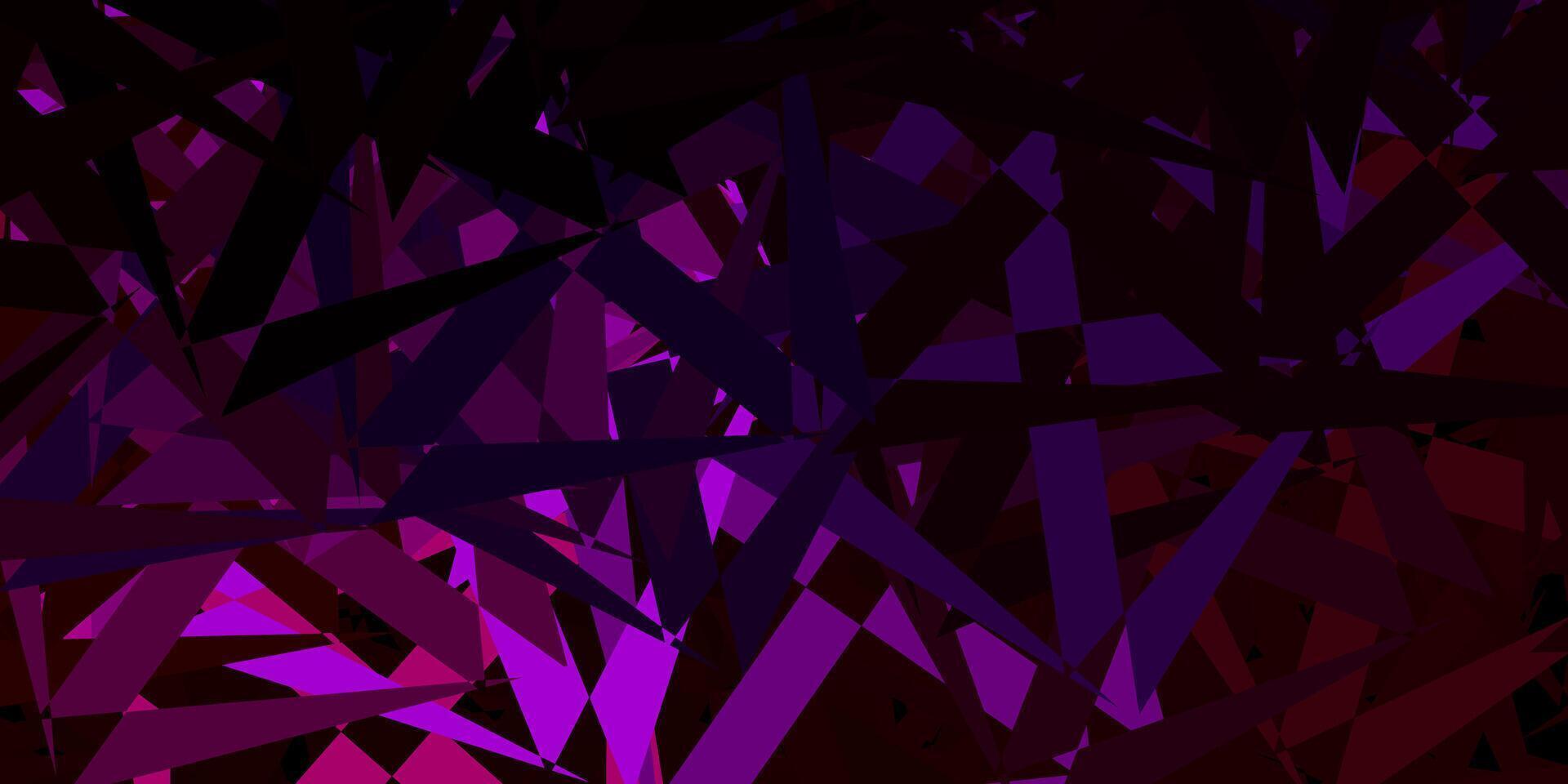 Light blue, red vector texture with random triangles.