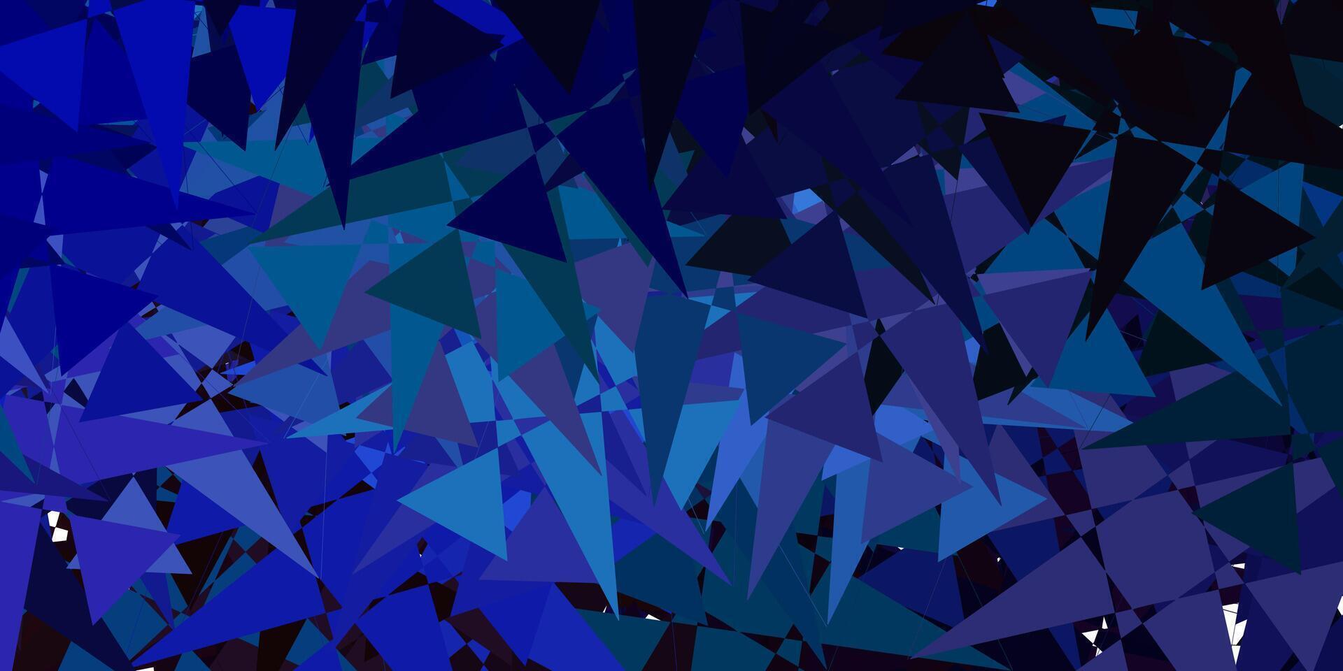 Light Blue, Red vector backdrop with triangles, lines.