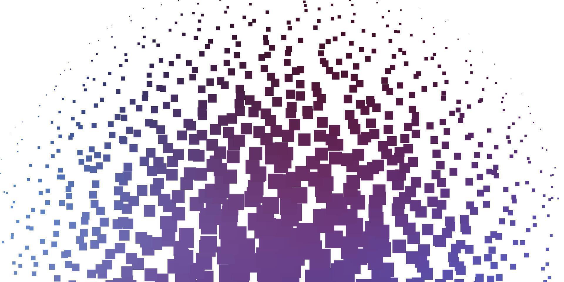 Light Purple vector pattern in square style.