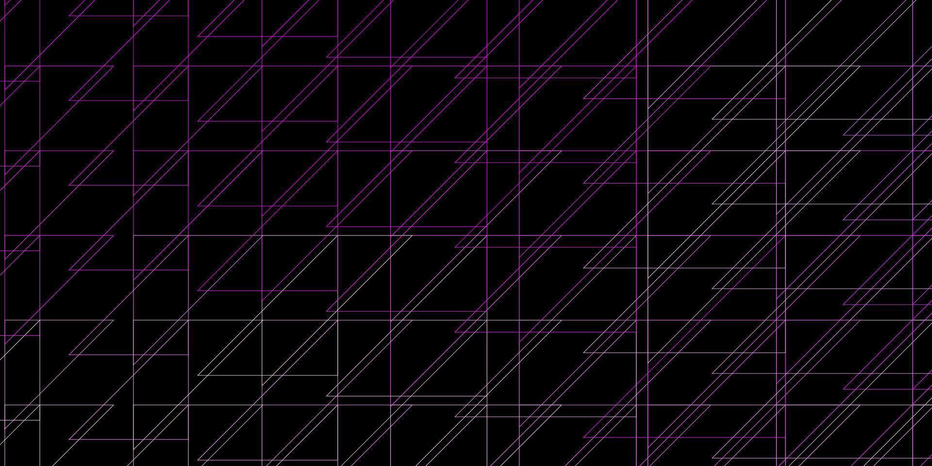 Fondo de vector púrpura oscuro con líneas.