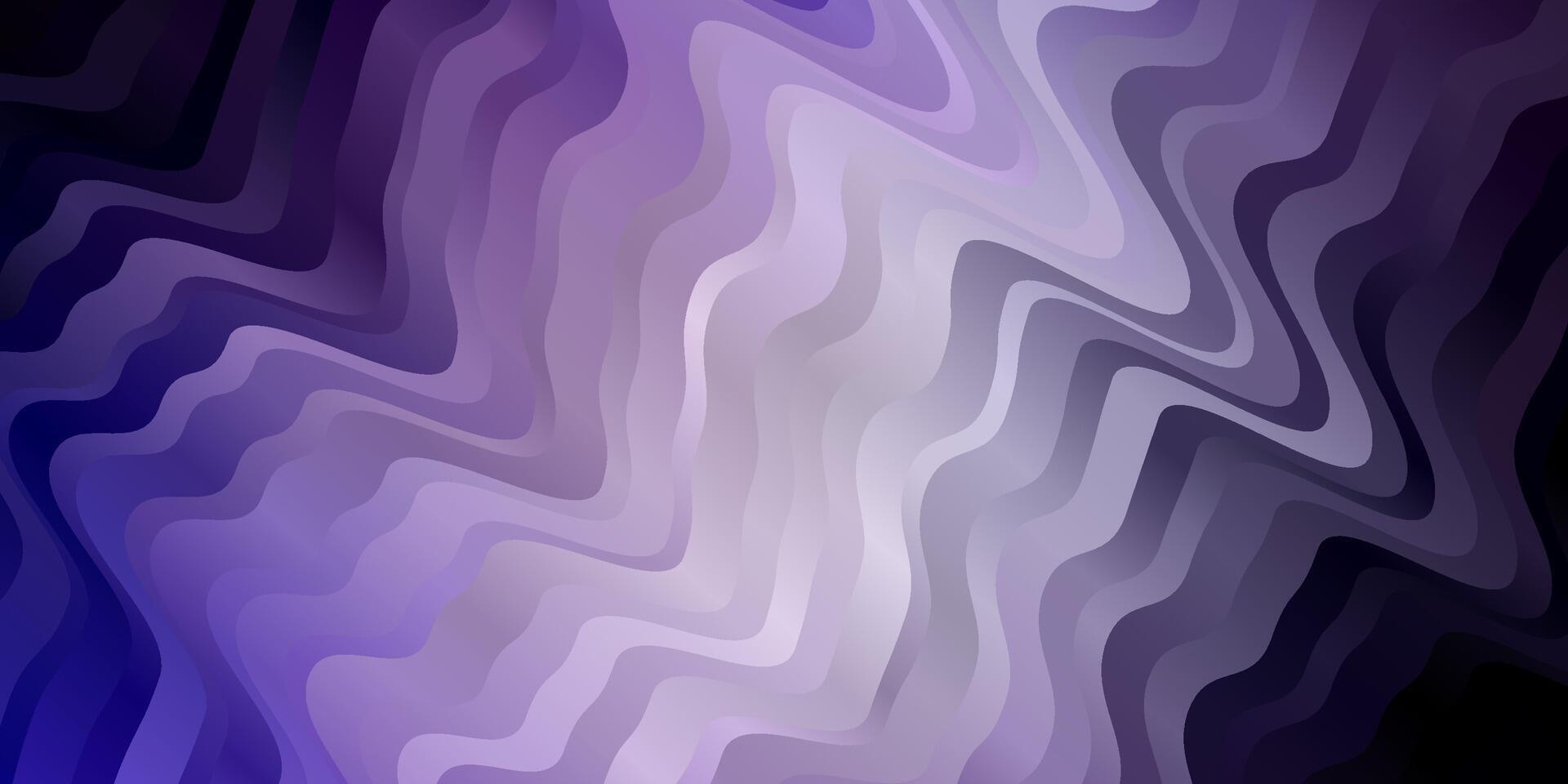 Light Purple vector background with curves.
