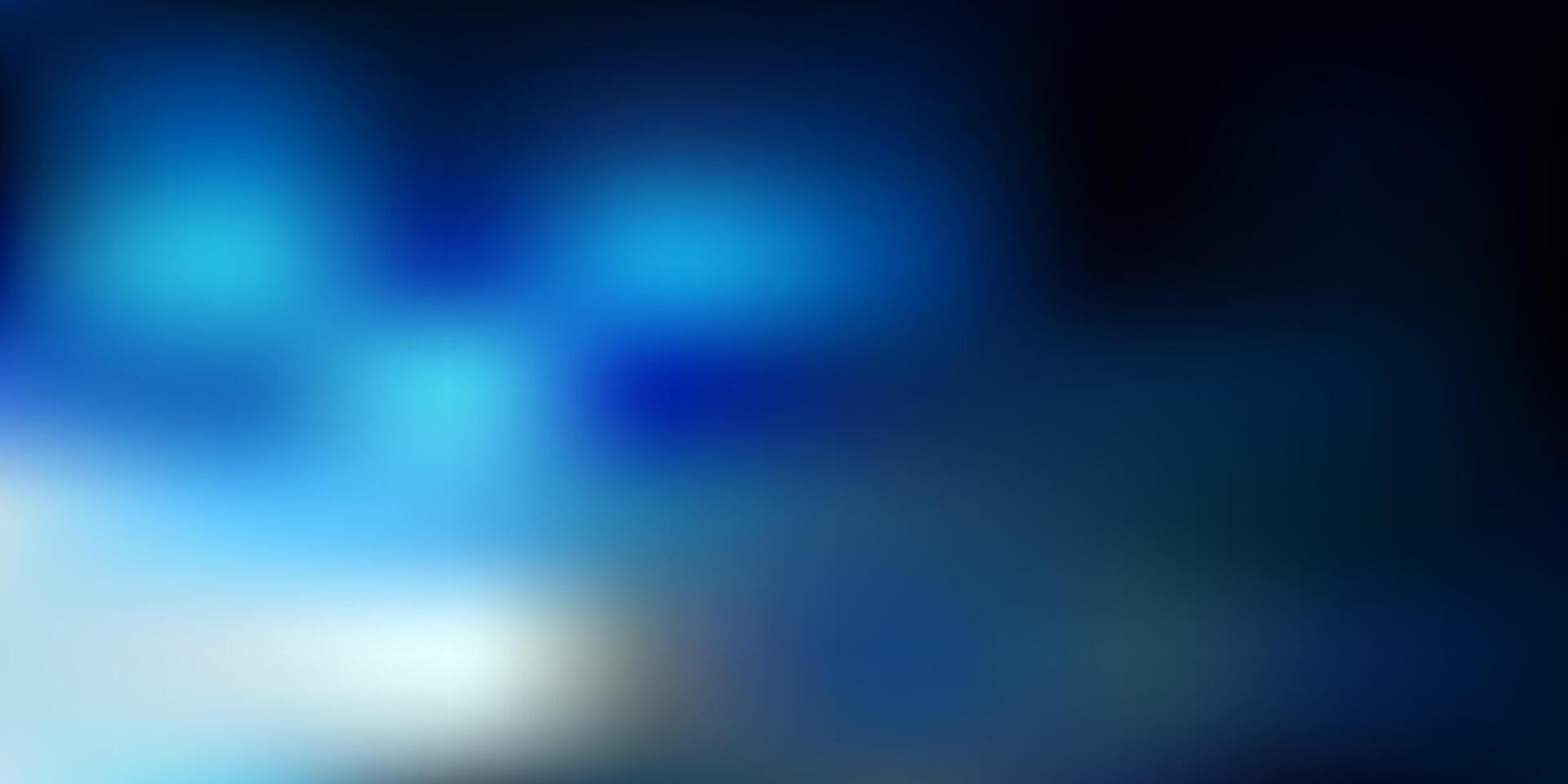 Dark blue vector gradient blur backdrop.